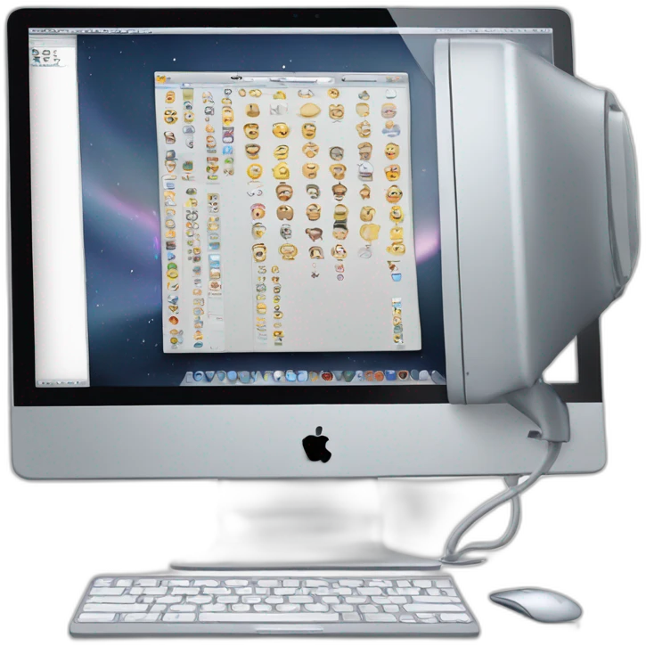imac 2007 emoji