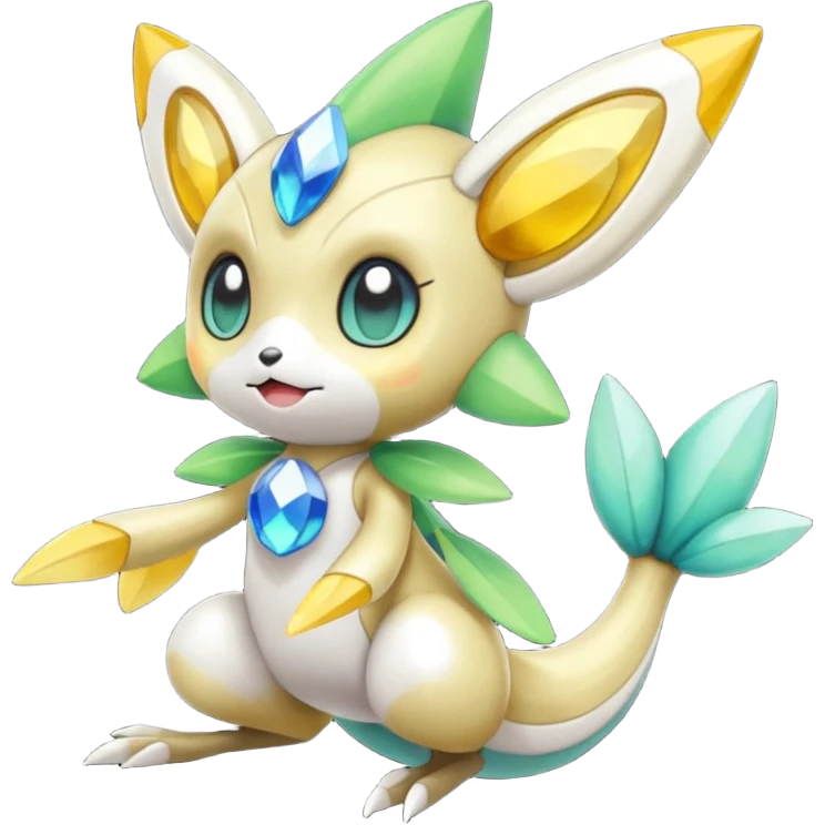 Meloetta-Chatot-Jirachi-Pokémon-Fakémon-creature emoji