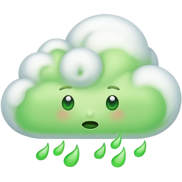 fart green emoji