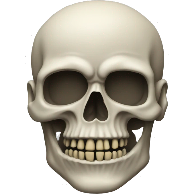 A baddie skull emoji emoji