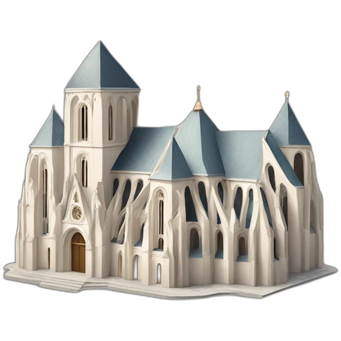 French styled Cathedral emoji