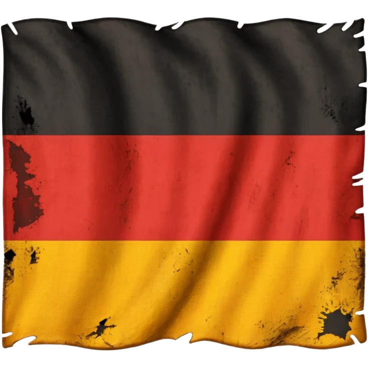 German flag 1945 year  emoji