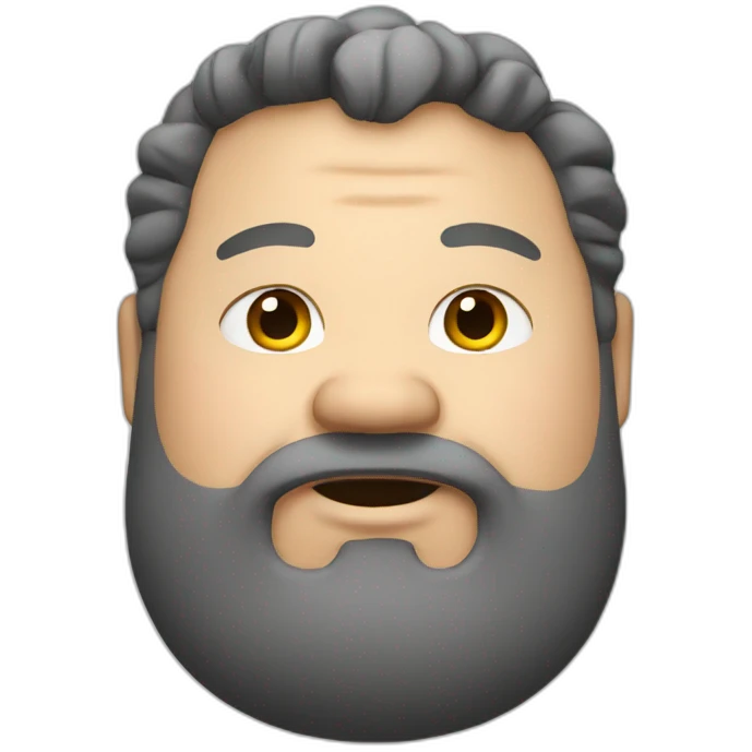 fat man emoji