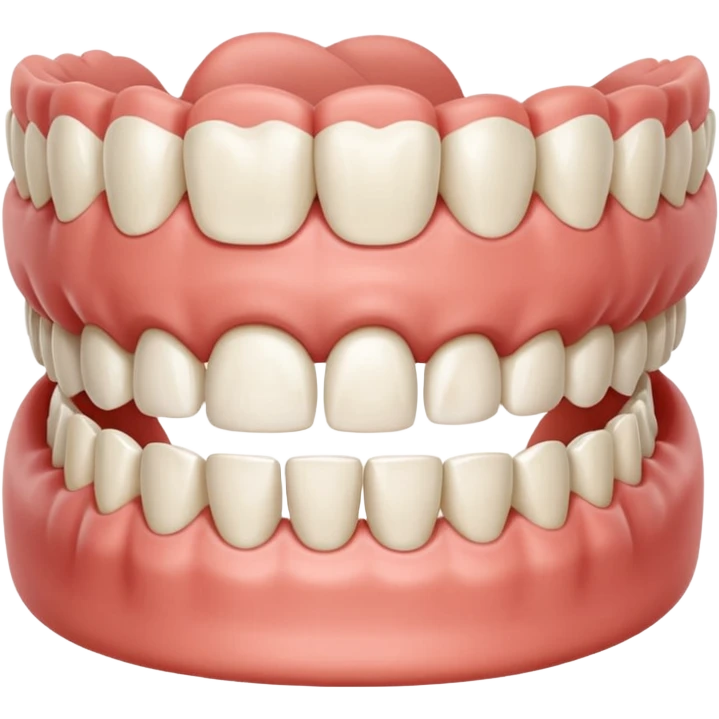 profile denture emoji