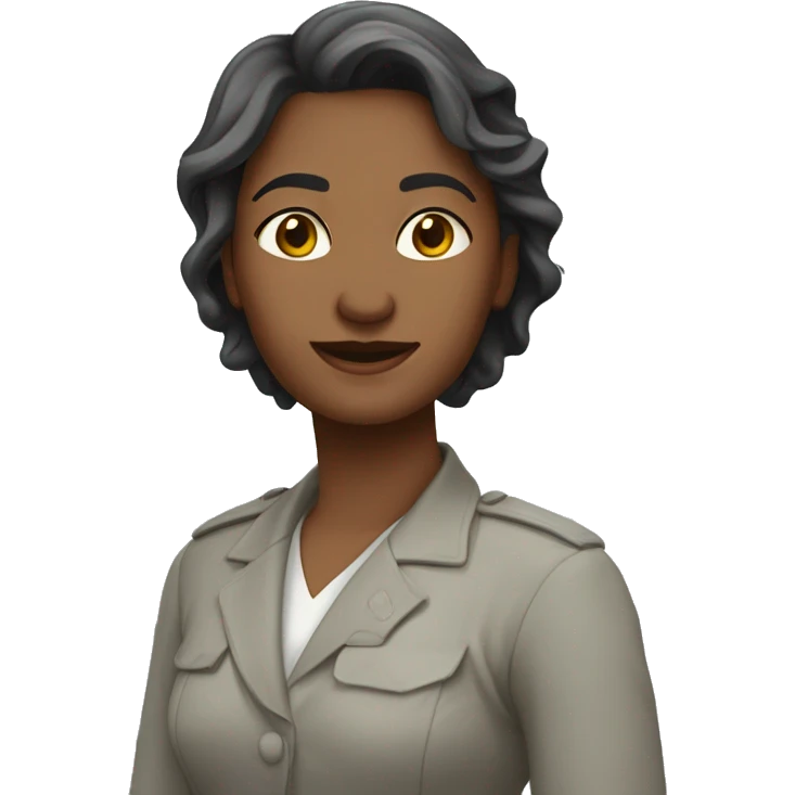 жінка дивиться вгору мряти emoji