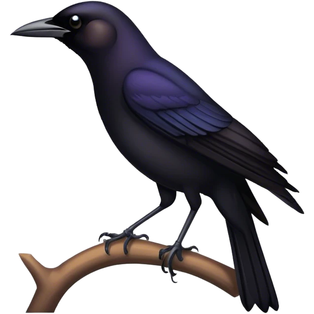 Grackle emoji