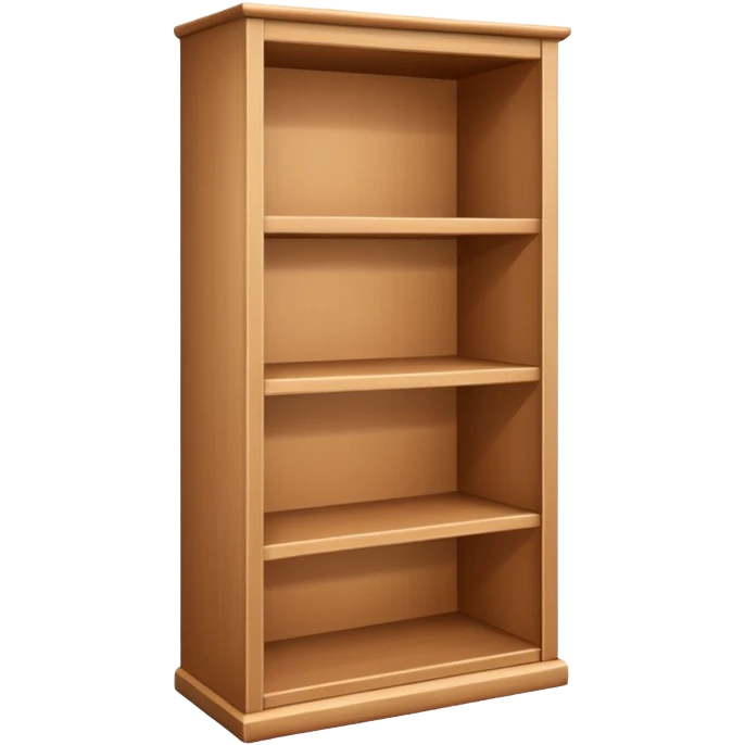 3D wardrobe shelf empty emoji