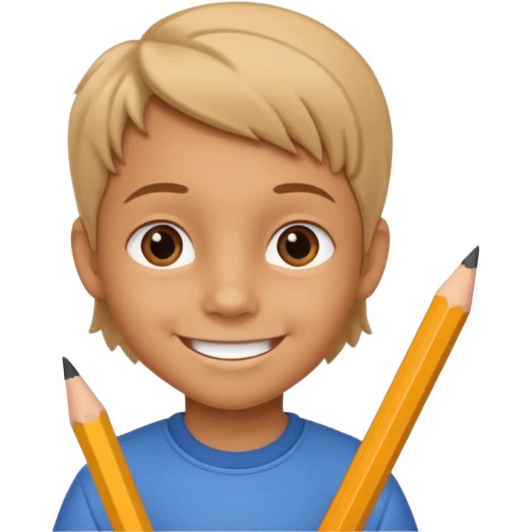 un copil care ii place matematica emoji