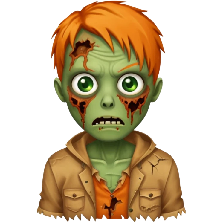 orange zombi emoji