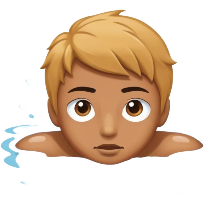 Swimming terrorist emoji