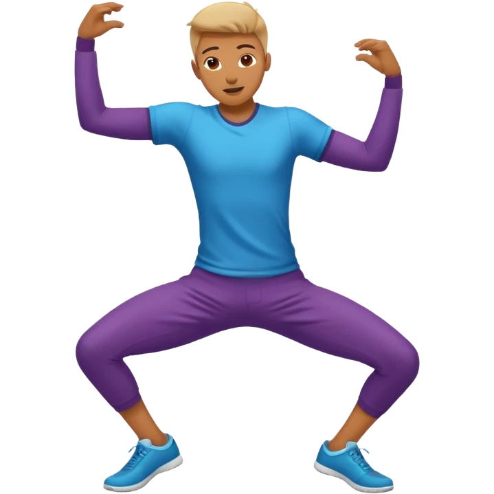 Stanky leg dance move emoji