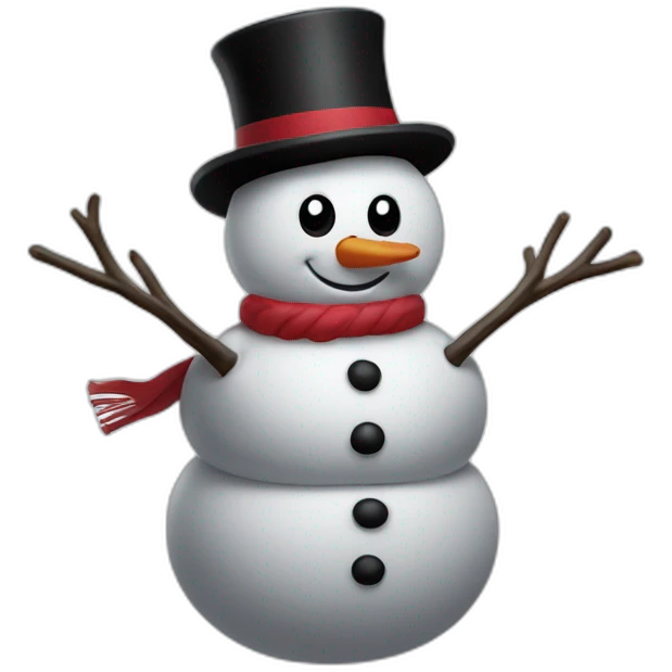 michelin black snowman emoji