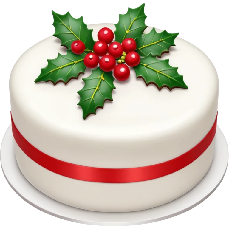 Christmas Cake emoji