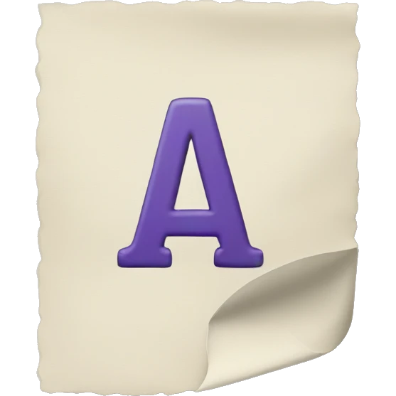 Letter grade “A+” emoji