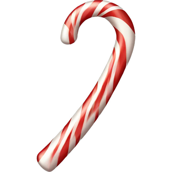 Candy cane bow emoji
