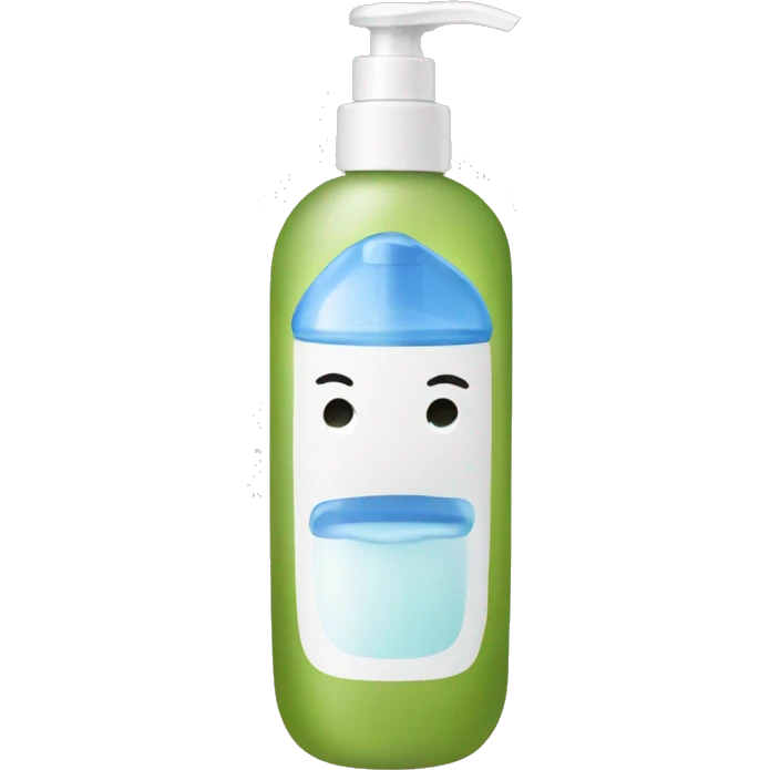 Face wash bottle emoji