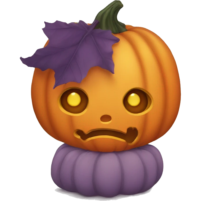 Cute pumkin  emoji