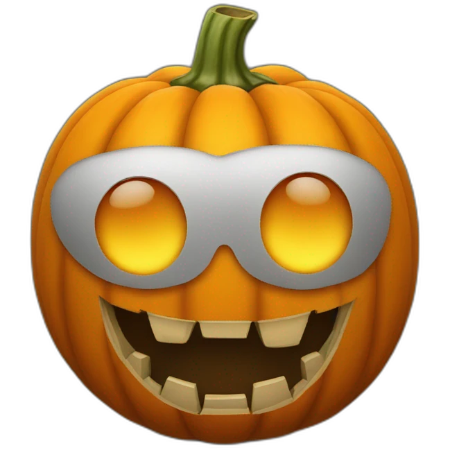 pumpkin head emoji