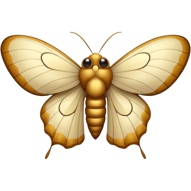 moth spirit surprised wing spread emoji