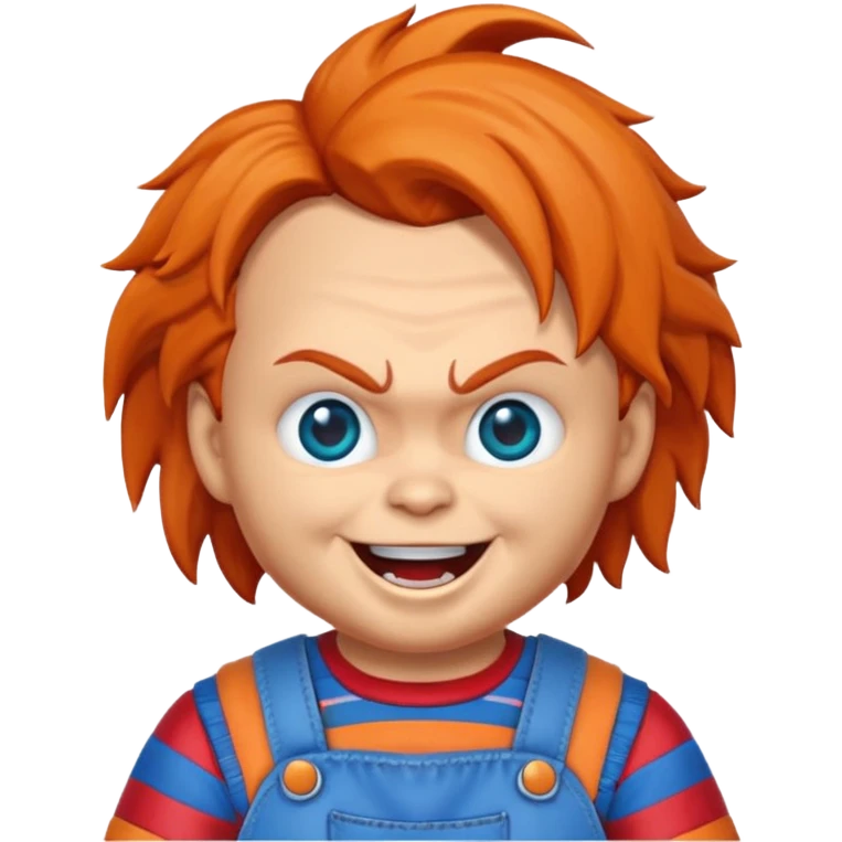 Un emojin de chuky emoji