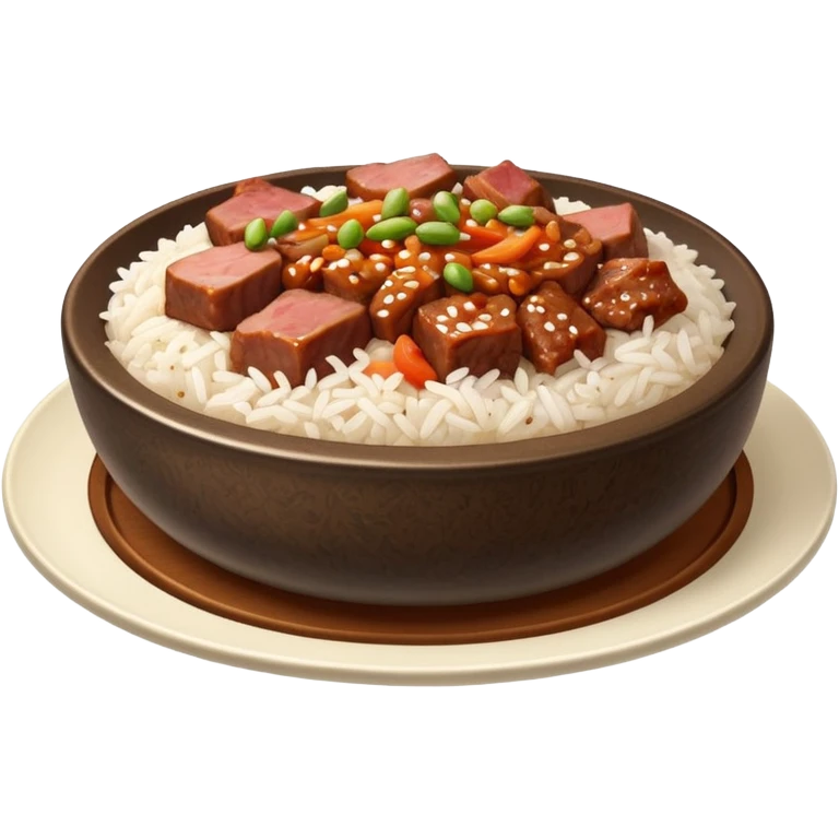 rice and meat emoji