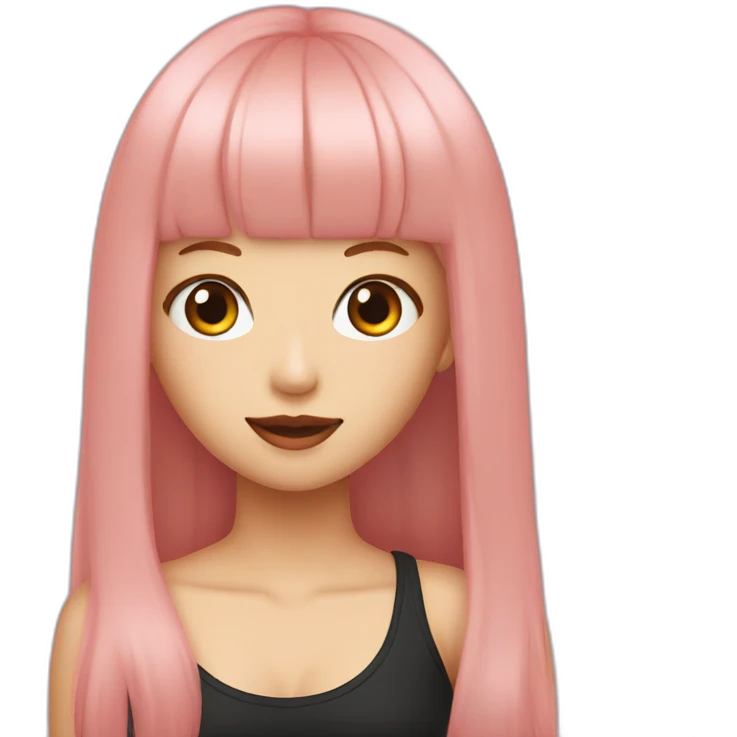lisa from blackpink emoji