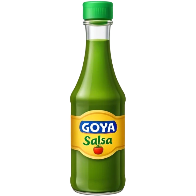 Goya Salsa Verde bottle emoji