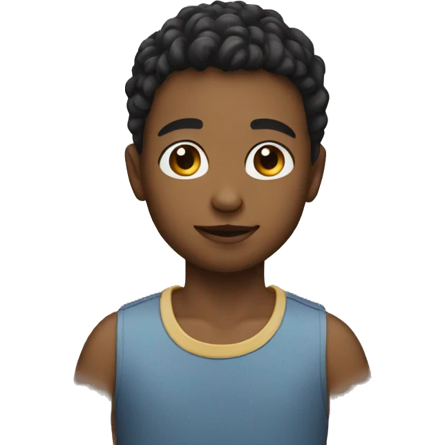 boy with ai emoji