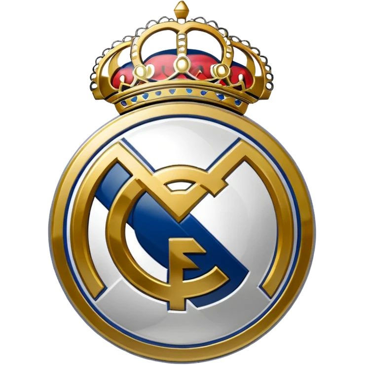 I want an emoji of real madrid logo of football and it should look realistic emoji