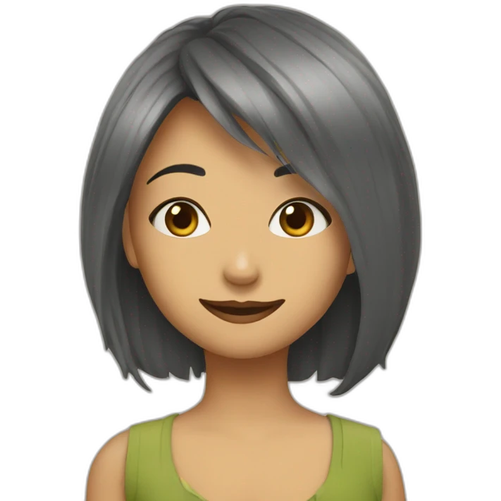 Ghina with Dina emoji