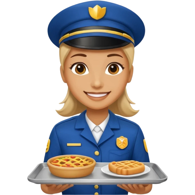 drive through restaurant employee emoji
