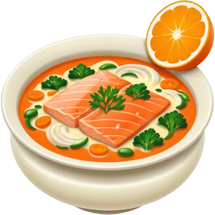 salmon soup emoji