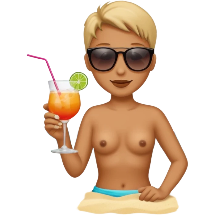 ☀️🏖️🍸 emoji