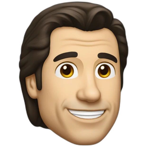 john travolta turning arround emoji