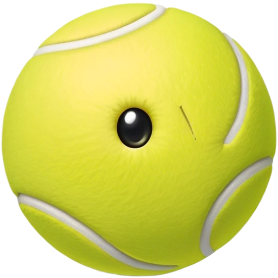 Tennis ball emoji
