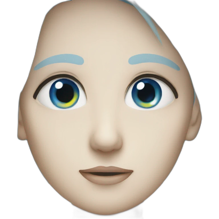 Blue eye  emoji