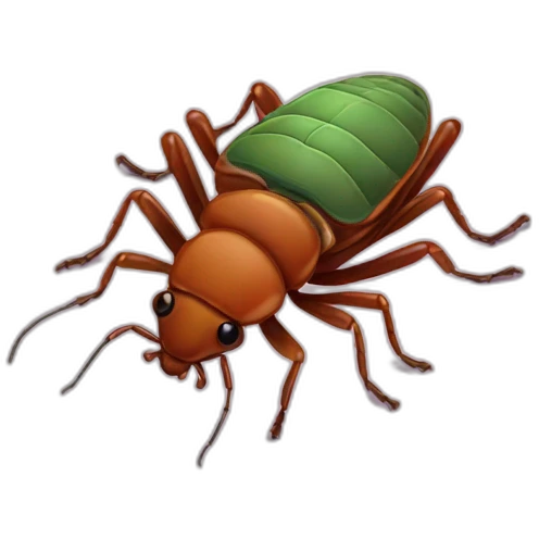 dead bed bug emoji