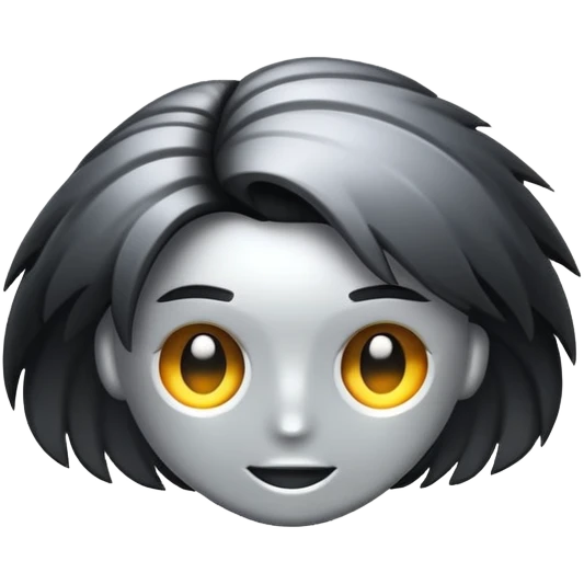 Plancha de pelo realista  emoji