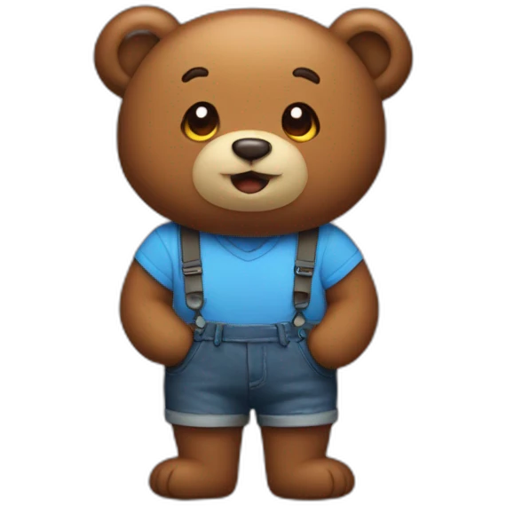 Gay bear emoji
