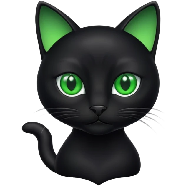 Black cat emoji