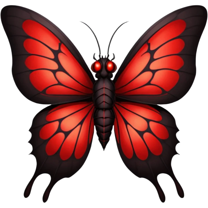 demon butterfly emoji