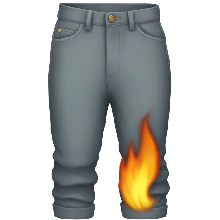 Pants on fire emoji