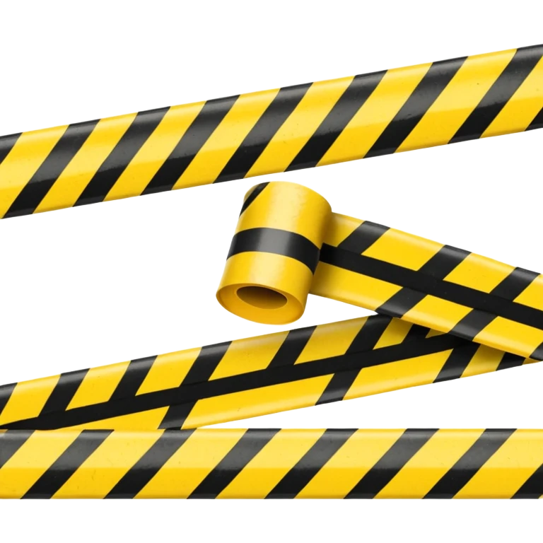 crime scene stripe emoji