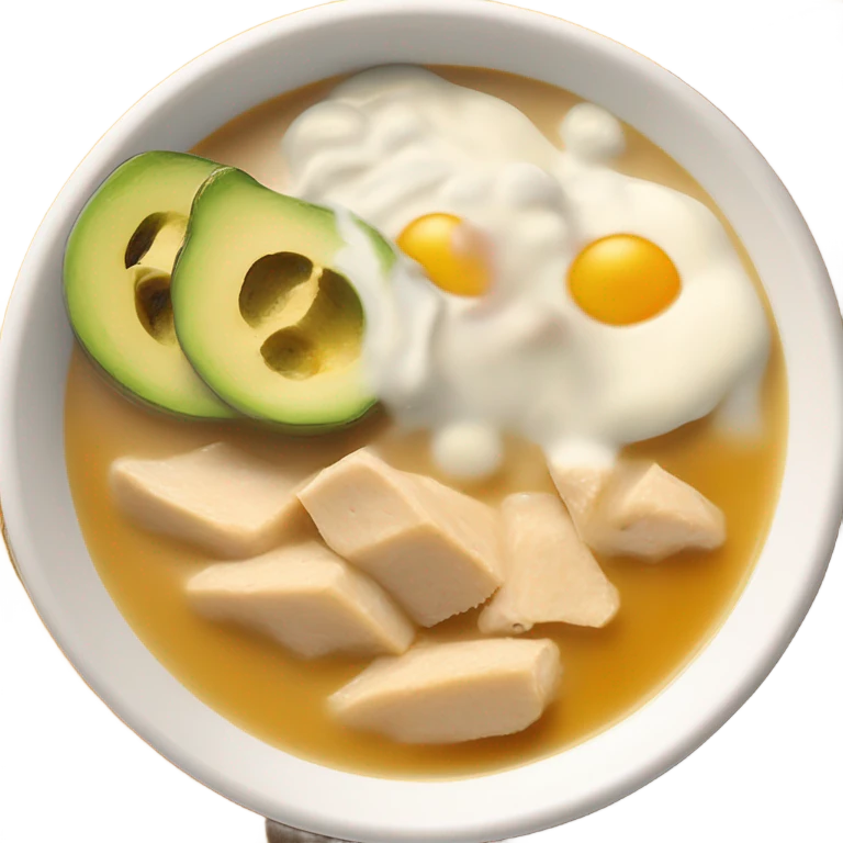 Plato de Sopa de ajiaco emoji