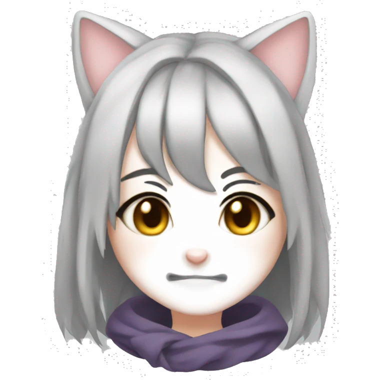 anime cat girl emoji