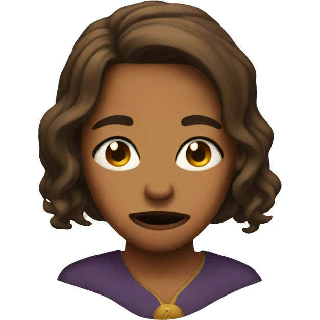 Kamala sad face emoji