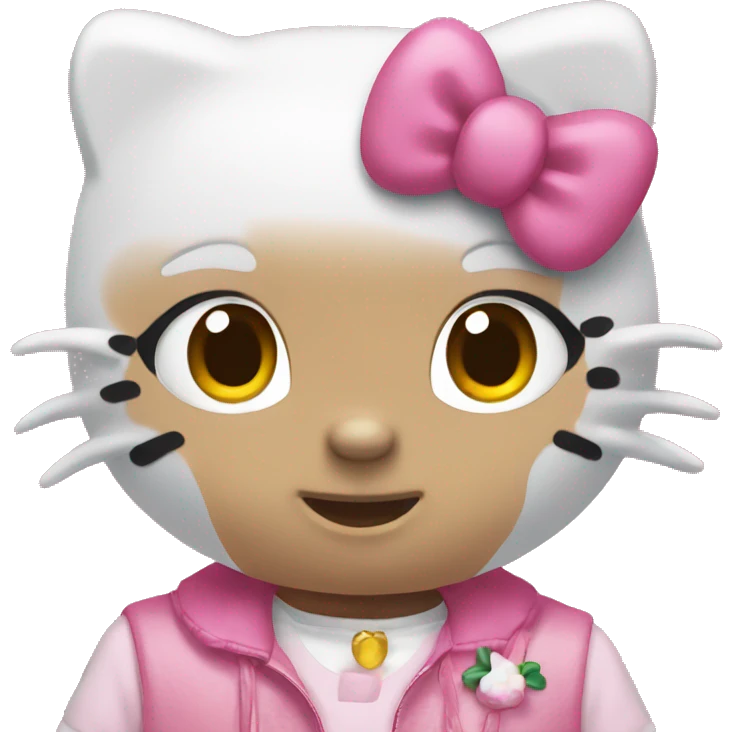Hello kitty emoji