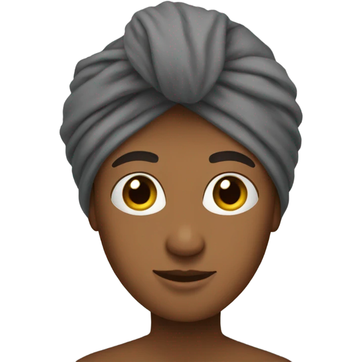 Friend wearing turbin emoji