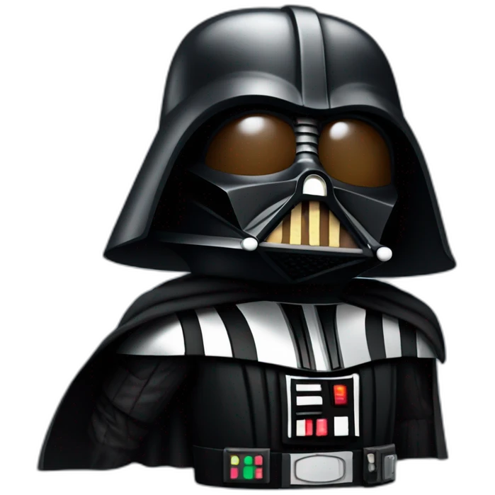 Darth vader happy emoji