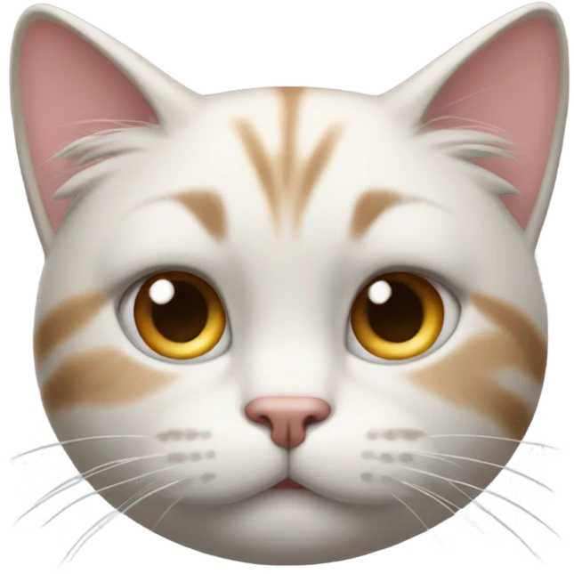 Cat sighing emoji